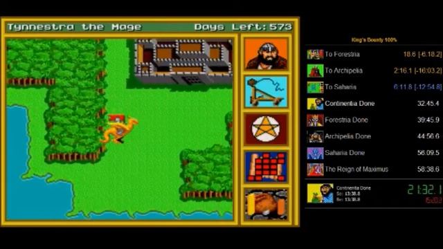 King's Bounty (Sega Genesis) 100% Speedrun