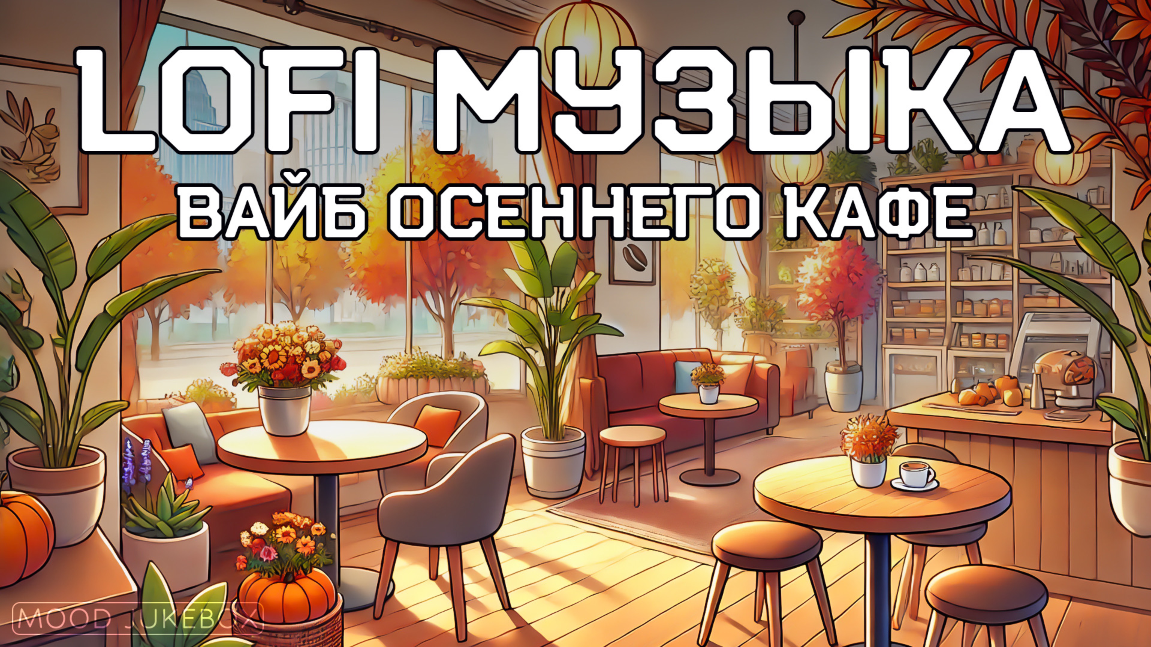 LOFI Музыка для отдыха, работы и учебы. Вайб осеннего кафе 🍂