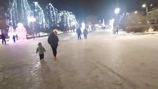 Шадринск, центральная площадь.14.12.2021