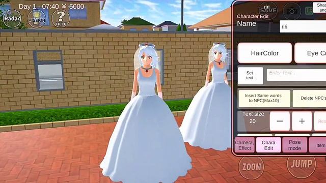 TUTORIAL TERBARU CARA MERUBAH WARNA RAMBUT # SAKURA SCHOOL SIMULATOR @ CAHAYA SKY