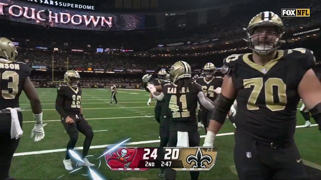 Tampa Bay Buccaneers vs. New Orleans Saints | 2024 Week 6 Game Highlights