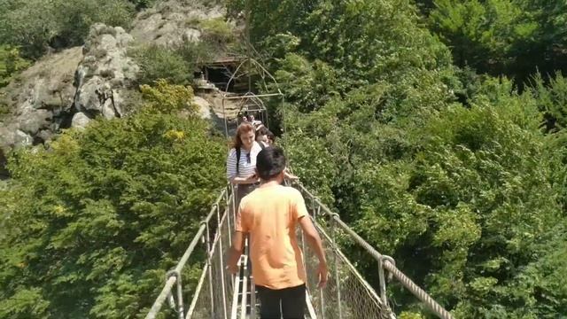 İsmayıllı asma körpü Ismayilli suspention bridge Исмаиллы подвесной мост