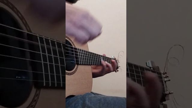 Фрагмент пьесы для гитары - Guitar piece fragment