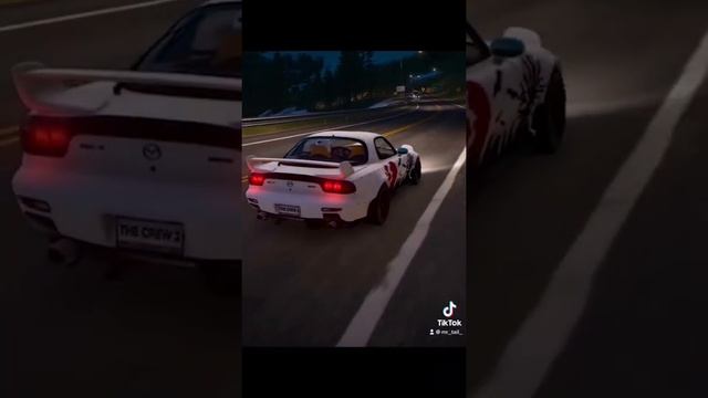 Mazda  Night drifting“JDM” The crew 2 game (real car)