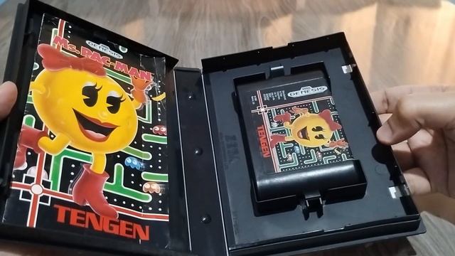 Ms. PAC-MAN (MEGA DRIVE / GENESIS CARTRIDGE) | Unboxing