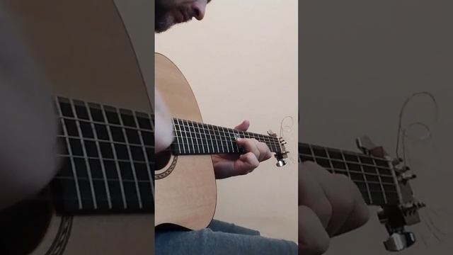 Фрагмент пьесы для гитары - Guitar piece fragment