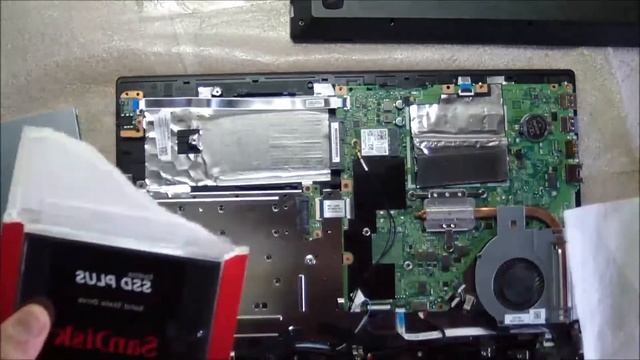 notebook lenovo v110 ssd upgrade and replace thermal paste