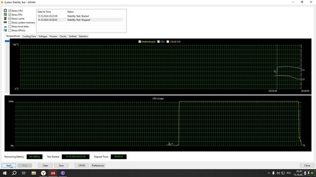 Для Авито. Тест стабильности Ryzen 7 2700X.