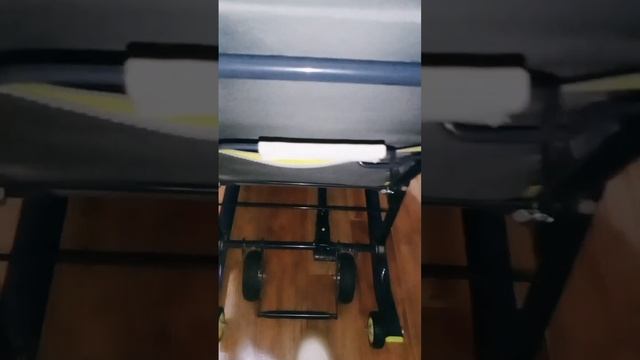 #санки_коляска. Как переключать лыжи на колёса и обратно в санках-коляске.