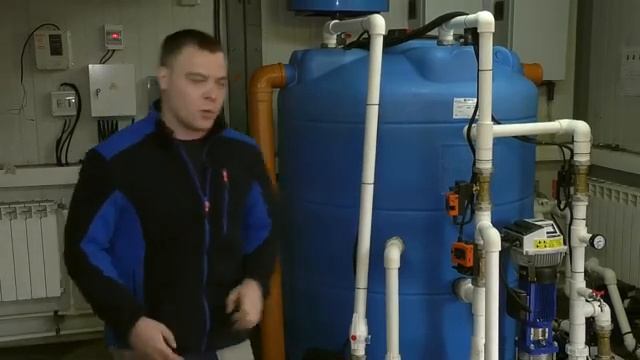 Станция водоочистки и обезжелезивания питьевой воды для населенного пункта