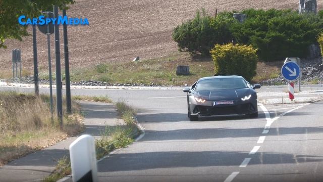 2023 Lamborghini Huracan Sterrato Offroad-Focused Prototype Testing On The German Autobahn