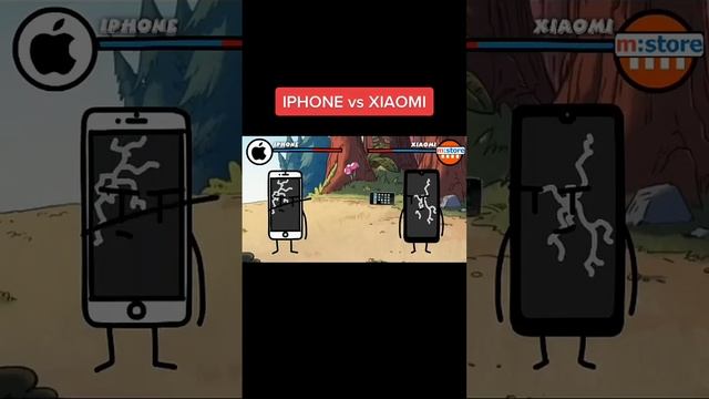 Iphone или Xiaomi: Какой смартфон на самом деле стоит ваших денег #iphone #xiaomi #юмор #смех