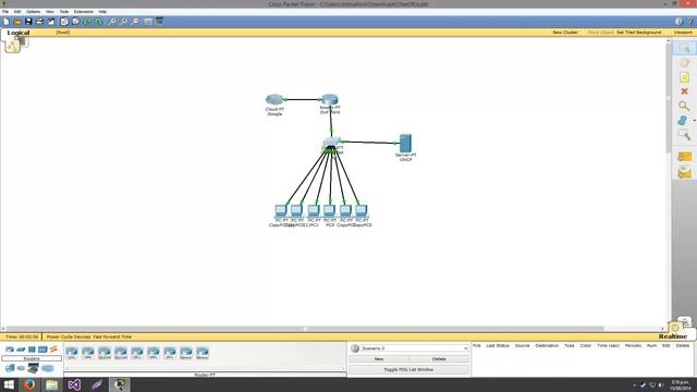 Cisco Packet Tracer Problem 1