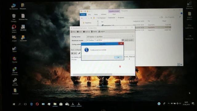 Hp pavilion power fan ayarı yapımı( Hp pavilion power fan setting )