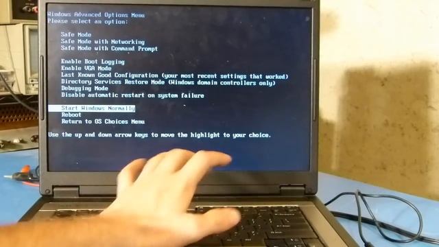 Dell inspiron 1300 Rescue and Windows XP Password Bypass