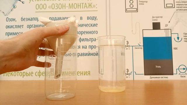 Очистка воды от железа - озонофильтрация