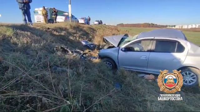 Пожилая пара пострадала в ДТП под Уфой: женщина погибла, мужчина госпитализирован