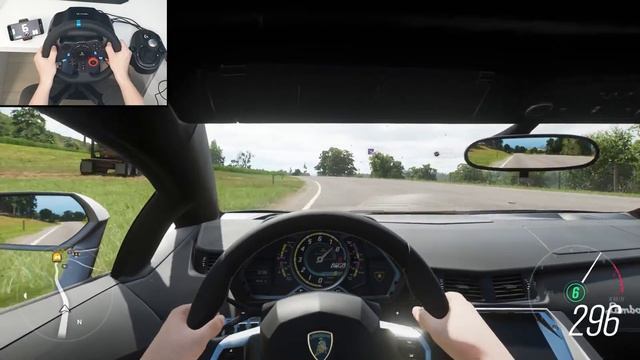 1800HP Lamborghini Aventador Liberty Walk - Forza Horizon 4 Logitech G29 Gameplay