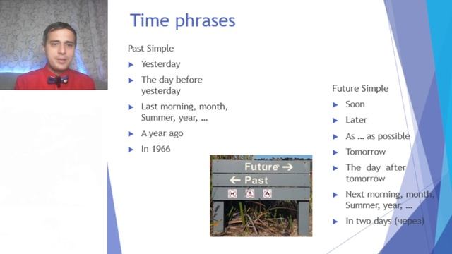 Past simple и немного Future Simple. Сходства времён.