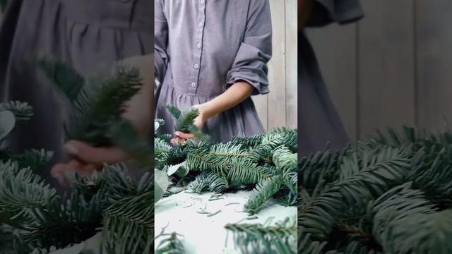 Плетение Скандинавского венка #handmade #украшения #видеограф