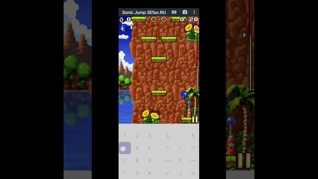 Sonic Jump (JAVA) Gameplay