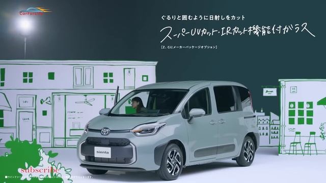 Семь мест и полный приводToyota за 14000Toyota Sienta 2023 Review Interior