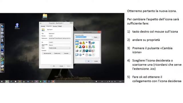 Come aggiungere la scorciatoia Bluetooth a Windows 8.1