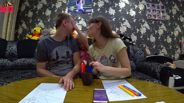 3 МАРКЕР ЧЕЛЛЕНДЖ на Время ЛЕВОЙ РУКОЙ 3 MARKER CHALLENGE мама против папы мы рисуем  вы голосуете