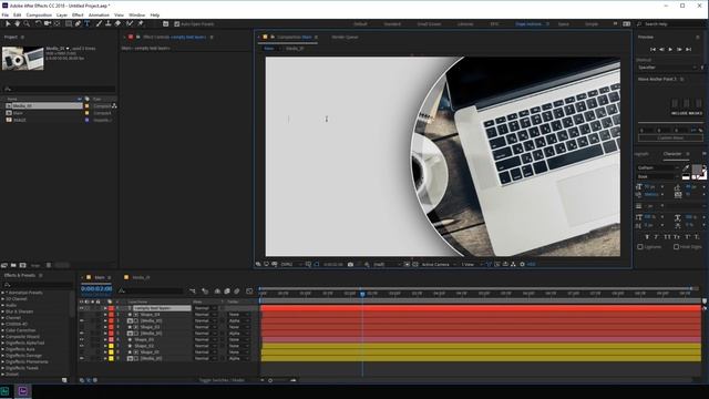 After Effects Руководство_ корпоративной презентации слайд-шоу in After Effects