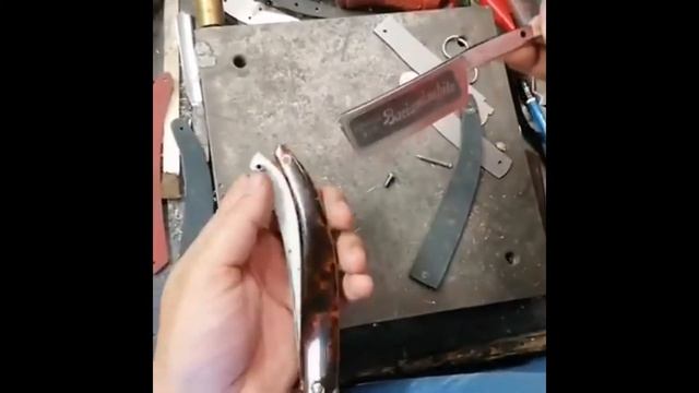 Handmade straight razor - Mello