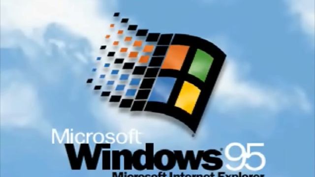 The Destruction of the Windows 95 Logo