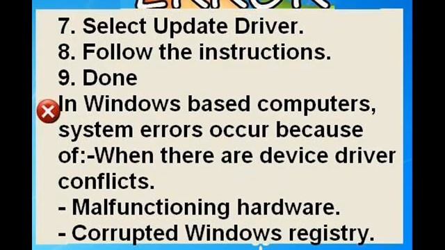 How to Fix Windows Error code 10