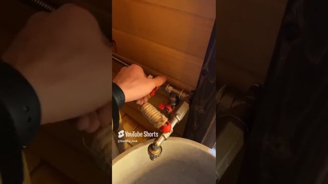 Хитрое водоснабжение в бане 🚿