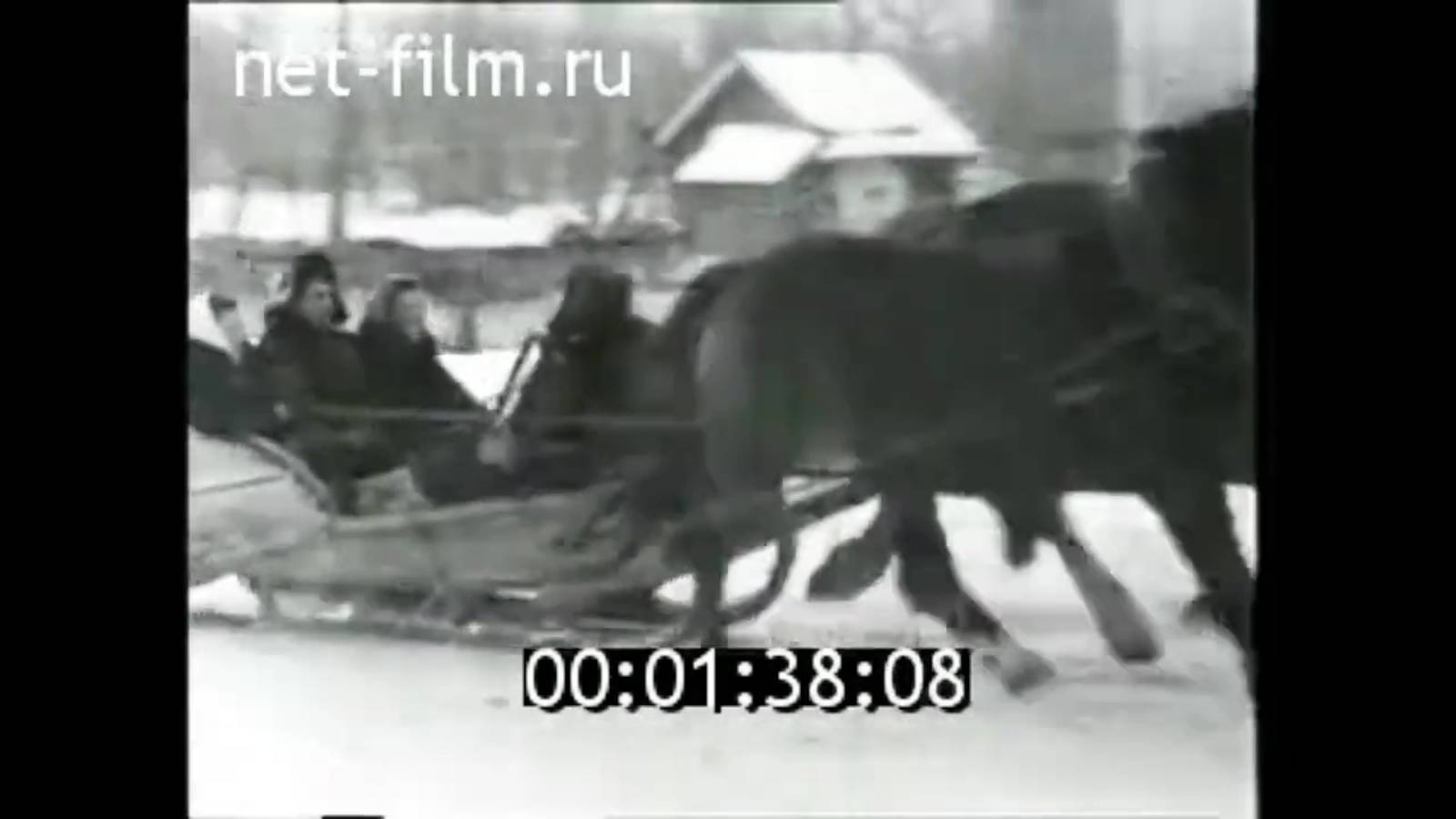 1960г. январь. с. Калиновка. колхоз Родина Хрущёва. Хомутовский район Курская обл.