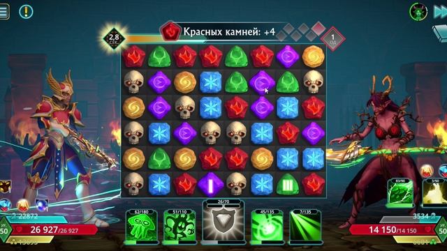 Puzzle Quest 3 - Dok vs Mishuga