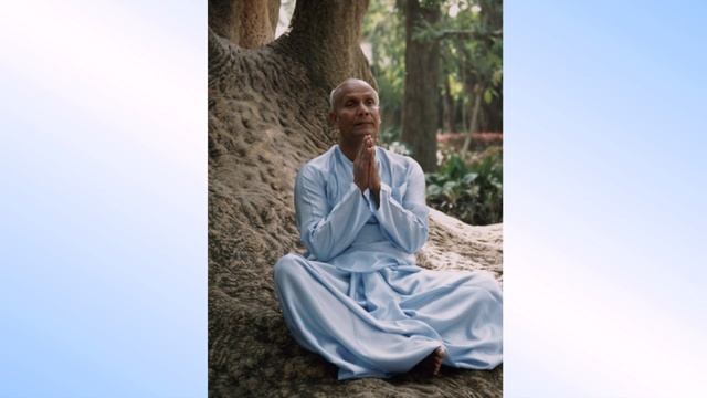Мантру (AUM Shanti) исполняет Шри Чинмой.