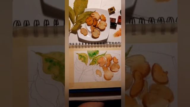 Сухарики. Как рисовать?
