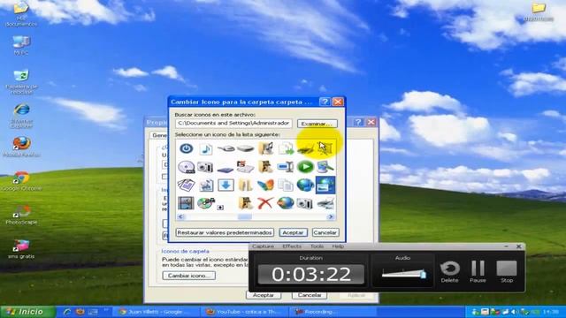 Como poner iconos de windows 7 en xp e iconos de windows xp en windows 7