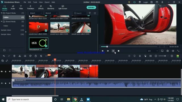 Ferrari Car Commercial using Filmora | #FilmoraCertifiedCreative | Wondershare Filmora Video Editor