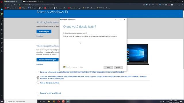 Como Baixar ISO WINDOWS 10 ATUALIZADA