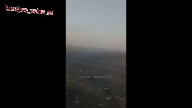 Попавший под удар русских fpv-дронов на Южно-Донецком направлении украинский грузовик с бк, тянувший