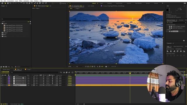 Анимация слайд-шоу с минимальным изображением в After Effects - After Effects Tutorial