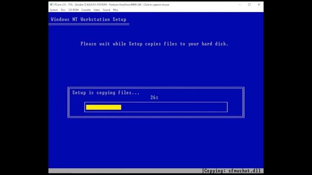 Upgrading through Windows 2000 Builds (Time-lapse)