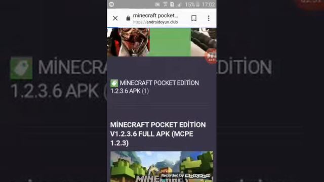 Minecraft 1.2.3.6 nasıl indirilir 2019