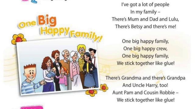 One big happy family. Spotlight 4 ex.3 p.16