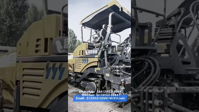 Б/у асфальтоукладчик XCMG 1253T 21 года выпуска в сборе