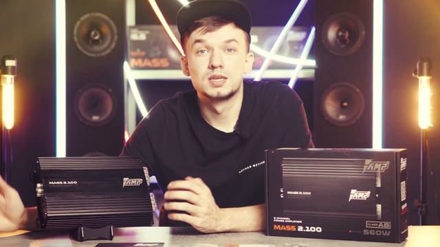 Обзор усилителя  AMP Mass 2.100