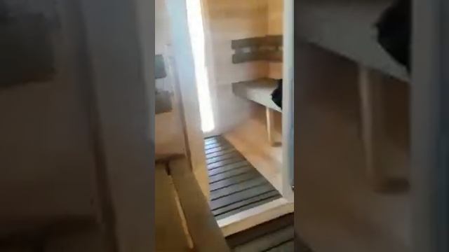 Обзор Квадро бани Супер-Люкс с полом из лиственницы