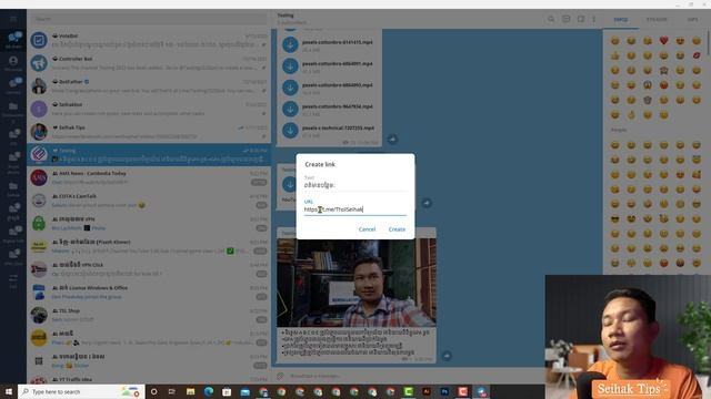 How To Create Hyperlink, or URL Link on Telegram Post | Seihak Tips