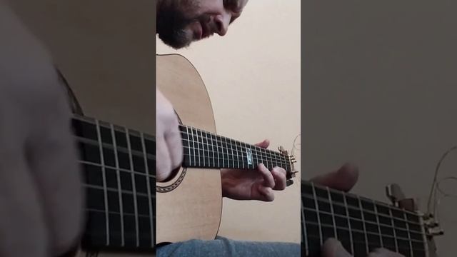 Фрагмент пьесы для гитары - Guitar piece fragment